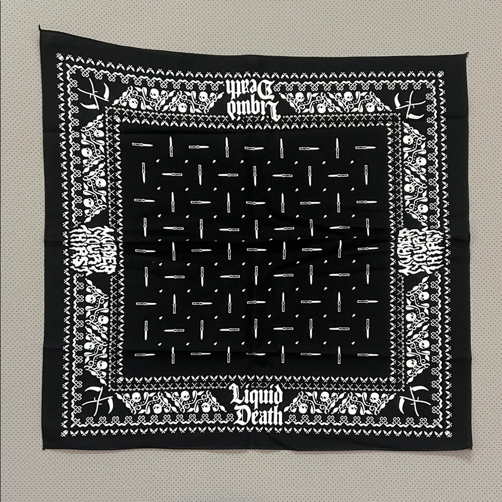 Liquid Death Bandana